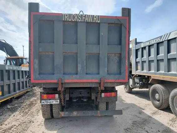Самосвал специализированный, автомобиль-самосвал FAW J6 6x6 2023 года б/у фото 4