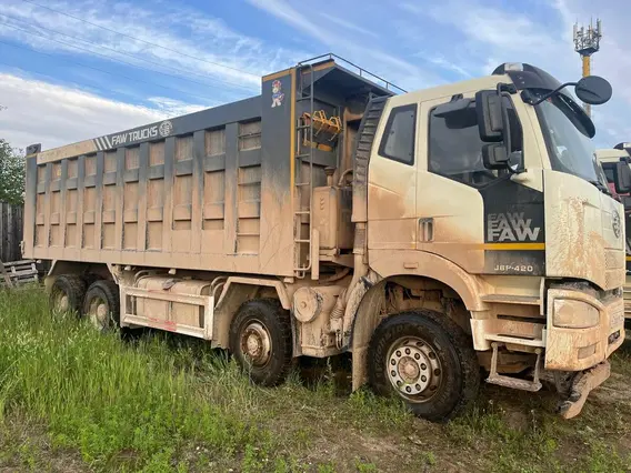 Самосвал FAW J6 2022 года б/у фото 5