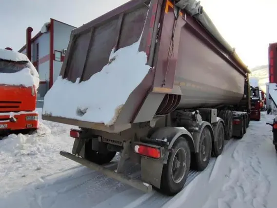 Самосвальный полуприцеп УралСпецТранс 946512 2022 года б/у фото 3