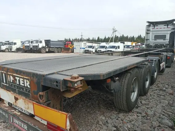 Полуприцеп-контейнеровоз ИнтерПрицеп 853395 2023 года б/у фото 5