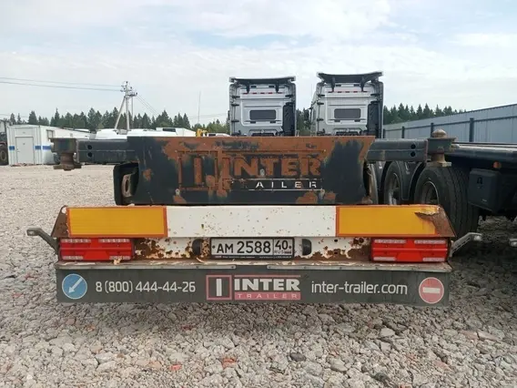 Полуприцеп-контейнеровоз ИнтерПрицеп 853395 2023 года б/у фото 5