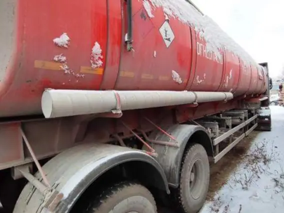 Полуприцеп-цистерна УралСпецТранс 94657L-A2-06 2023 года б/у