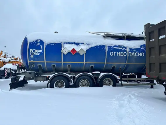 Полуприцеп-бензовоз FOXTANK 966611 2023 года б/у фото 8