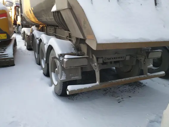 Самосвальный полуприцеп УралСпецТранс 946512 2024 года б/у фото 20