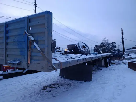 СПЕЦИАЛИЗИРОВАННЫЙ, ПОЛУПРИЦЕП – КОНТЕЙНЕРОВОЗ ATLANT SWT1250 2023 года б/у фото 16