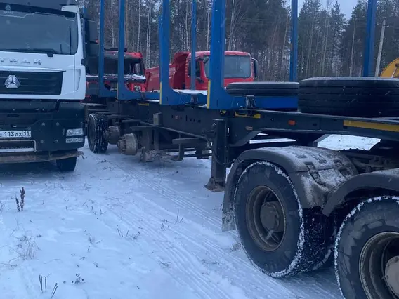 Полуприцеп сортиментовозный Тонар 9445 2022 года б/у фото 7
