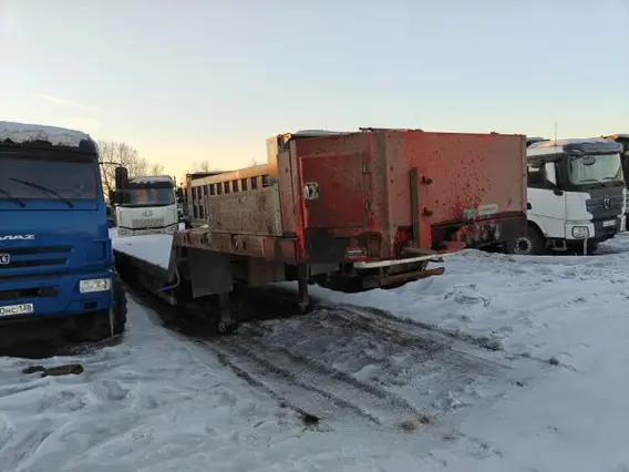 Полуприцеп-трал Berger 9854-0000050-05 2023 года б/у