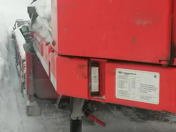 Специализированный, полуприцеп-тяжеловоз ТВЕРЬСТРОЙМАШ 993951 2022 года б/у фото 12