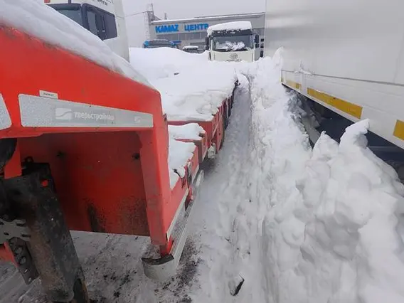 Специализированный, полуприцеп-тяжеловоз ТВЕРЬСТРОЙМАШ 993951 2022 года б/у фото 4