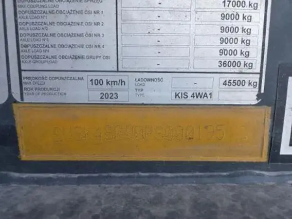 Полуприцеп BODEX 2023 года б/у фото 9