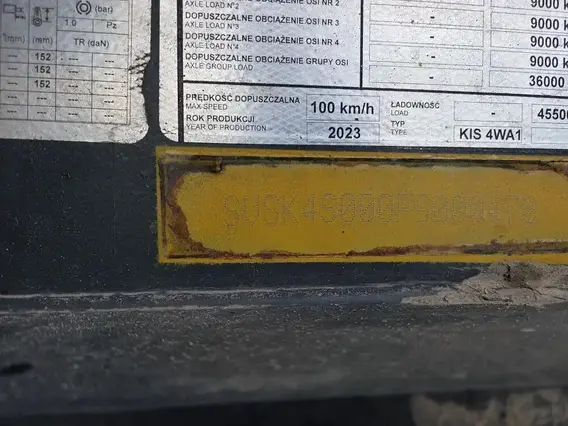 Полуприцеп - самосвал BODEX 2023 года б/у фото 8