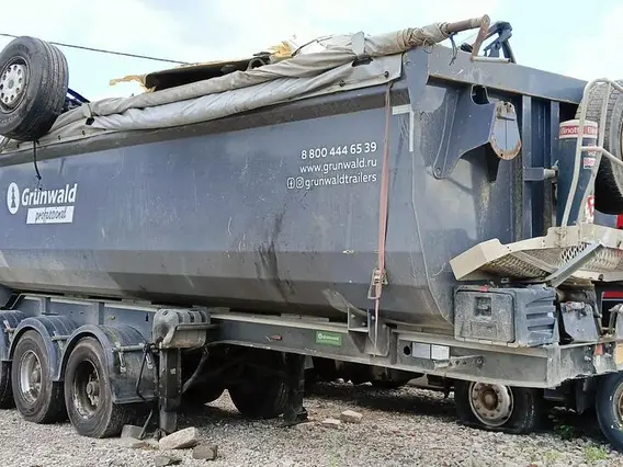 Полуприцеп-самосвал Grunwald 9453-0000010-50 2022 года б/у фото 2