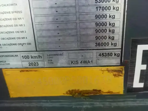Полуприцеп-самосвал Bodex KIS 4WA1 2023 года б/у фото 8