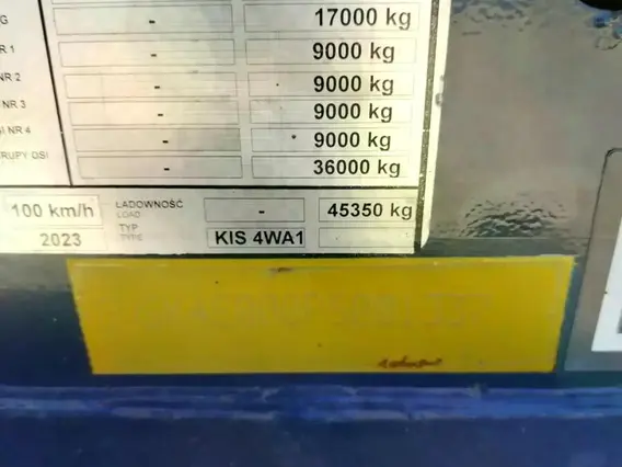 Полуприцеп-самосвал Bodex KIS 4WA1 2023 года б/у фото 7