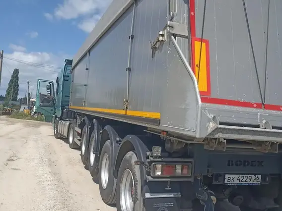 Полуприцеп-самосвал Bodex KIS 4WA1 2023 года б/у фото 4