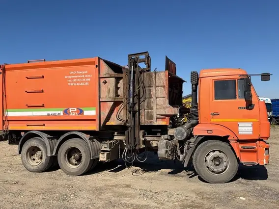 Мусоровоз КАМАЗ 65115-A5 РАРЗ МК-4552-07 2019 года б/у фото 12