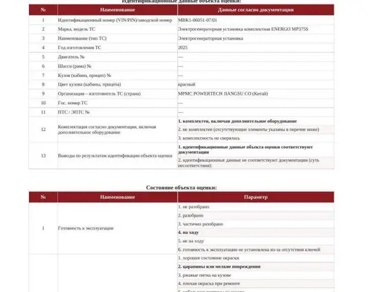 Дизельная электростанция ENERGO MP375C 2025 года б/у фото 13