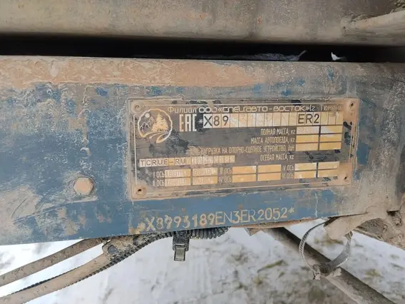 Полуприцеп-трал САВ 931822-0000090-E30 2022 года б/у фото 20