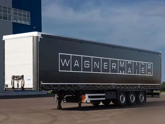 Тентованный полуприцеп WAGNERMAIER CRS3 FOR A LONG TIME 2026 года новый