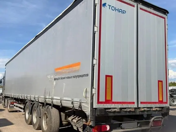 Тентованный полуприцеп Тонар 9888 2024 года б/у фото 2
