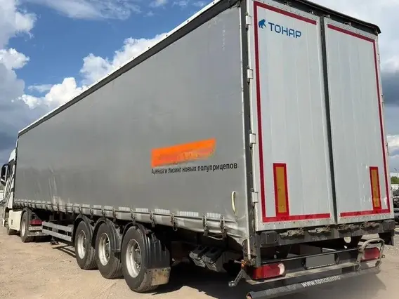 Тентованный полуприцеп Тонар 9888 2024 года б/у фото 3