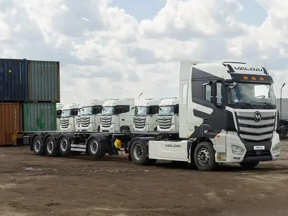 Автопоезда ВАЛДАЙ 45 HELFIMMER Container 2025 года новый фото 3
