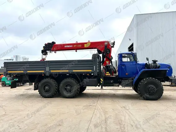 Бортовой грузовик Урал 4320 INMAN IT-150 2026 года новый фото 4