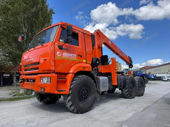 Автокран Седельный тягач Камаз 53504 с КМУ HANGIL (Хангил) HGC 986 2026 года новый фото 4