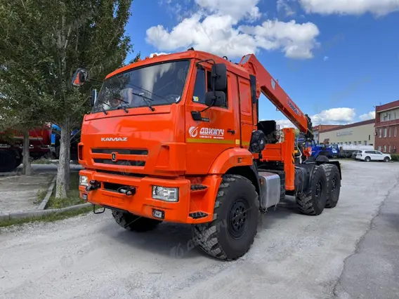 Автокран Седельный тягач Камаз 53504 с КМУ HANGIL (Хангил) HGC 986 2026 года новый фото 5