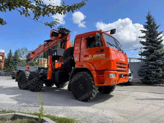 Автокран Седельный тягач Камаз 53504 с КМУ HANGIL (Хангил) HGC 986 2026 года новый фото 6