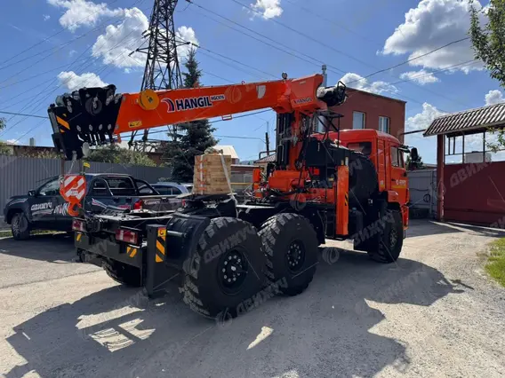 Автокран Седельный тягач Камаз 53504 с КМУ HANGIL (Хангил) HGC 986 2026 года новый фото 10