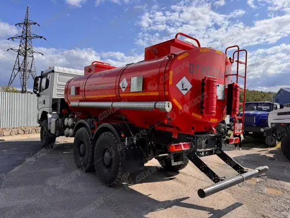 Автокран Автотопливозаправщик АТЗ-14/2 Shacman X3000 6х6 (SX32586V385) (Односкатная ошиновка) 2026 года новый фото 10