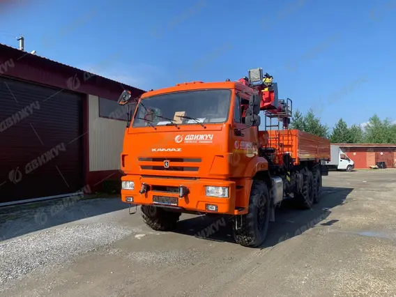 Автокран Бортовой автомобиль КАМАЗ 43118-50 с КМУ ИНМАН ИТ-150 2019 года новый фото 2
