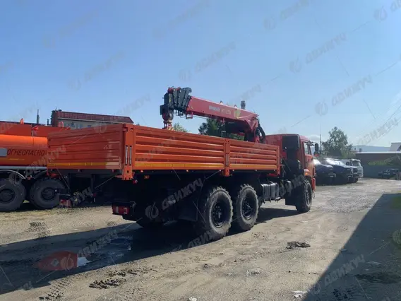 Автокран Бортовой автомобиль КАМАЗ 43118-50 с КМУ ИНМАН ИТ-150 2019 года новый фото 5