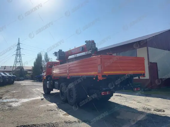 Автокран Бортовой автомобиль КАМАЗ 43118-50 с КМУ ИНМАН ИТ-150 2019 года новый фото 6