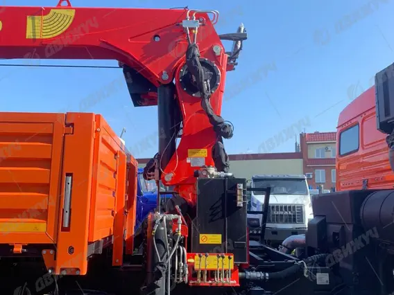 Автокран Бортовой автомобиль КАМАЗ 43118-50 с КМУ ИНМАН ИТ-150 2019 года новый фото 7