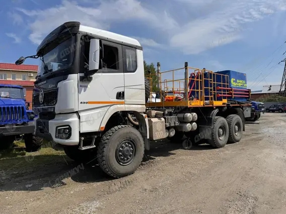 Автокран Цементировочный агрегат СИН-35 на шасси Shacman SX32586V385 2019 года новый фото 2