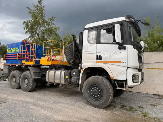 Автокран Цементировочный агрегат СИН-35 на шасси Shacman SX32586V385 2019 года новый фото 3