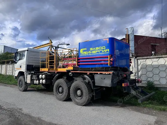 Автокран Цементировочный агрегат СИН-35 на шасси Shacman SX32586V385 2019 года новый фото 6