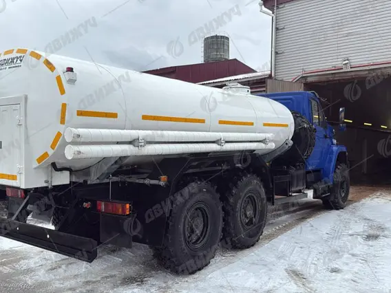 Пищевая автоцистерна АЦПТ Водовоз АЦПТ-9,5 на шасси Урал NEXT 4320-72Е5 (сталь с ЛКП) 2025 года новый фото 6