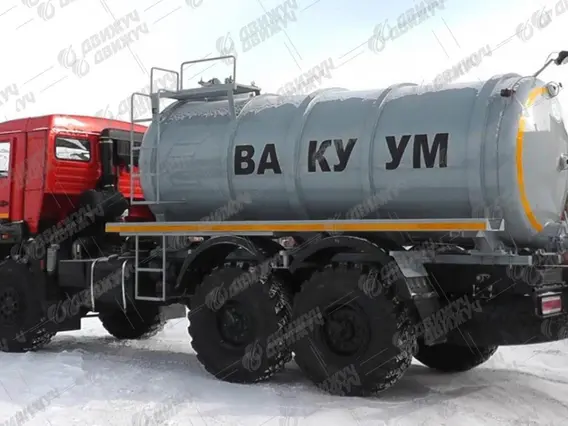Автотопливозаправщик Вакуумная машина МВ-10 на шасси КАМАЗ 43118-50 (насос KO-505) 2026 года новый