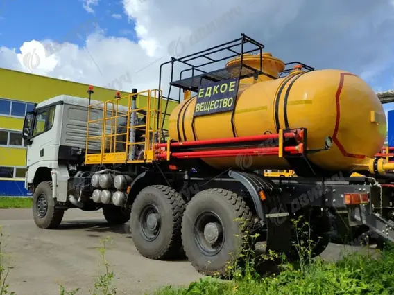 Пожарный автомобиль Агрегат кислотной обработки скважин СИН-32 на шасси Shacman SX32586V385 2026 года новый фото 3