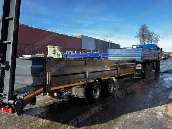 Самопогрузчик Прицеп-платформа ЧМЗАП 8358-010-04-ПЗД 2026 года новый фото 4