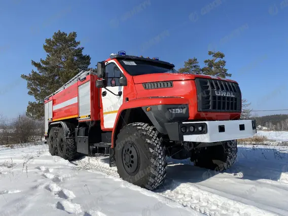 Самопогрузчик Автоцистерна пожарная АЦ-8,0-40 Урал NEXT 4320 2026 года новый
