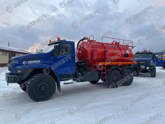 Вахтовый автобус АКНС-10 на шасси Урал Next 4320-72Е5 (насос КО-510) 2026 года новый