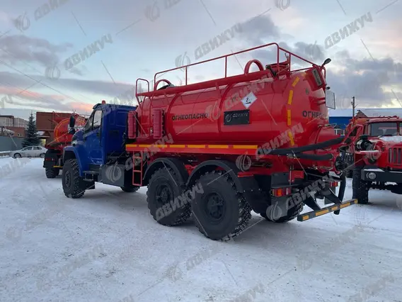 Вахтовый автобус АКНС-10 на шасси Урал Next 4320-72Е5 (насос КО-510) 2026 года новый фото 3
