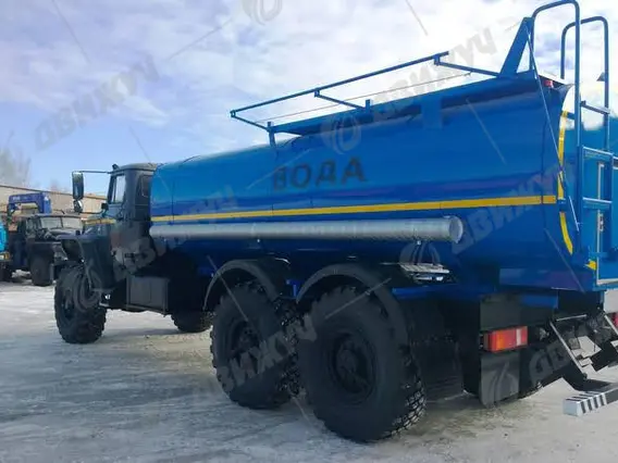 Вахтовый автобус Водовоз АЦПТ-10 на шасси Урал 4320-60Е5 2026 года новый фото 2