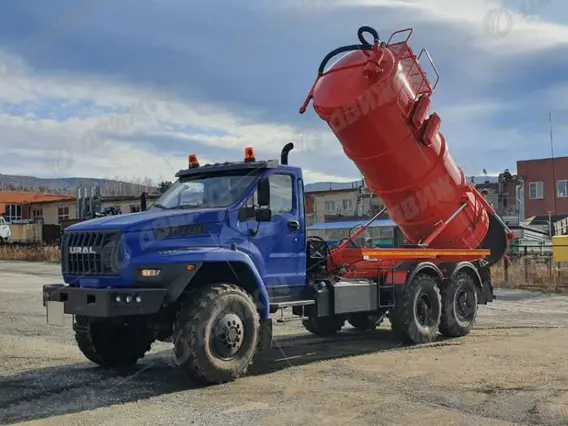 Полуприцеп газовоз ППЦТ АКНС-10 на шасси Урал Next 4320-72Е5 (насос КО-505) 2026 года новый