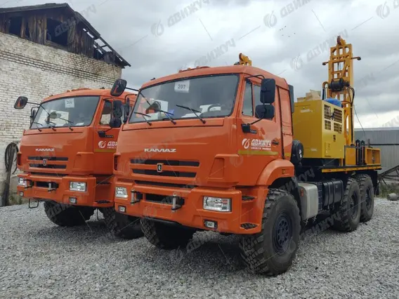 Буровая установка ПБУ-2 на шасси КАМАЗ 53504 2026 года новый фото 2