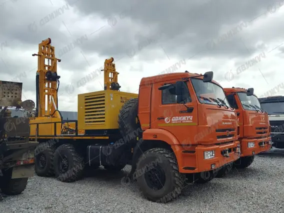Буровая установка ПБУ-2 на шасси КАМАЗ 53504 2026 года новый фото 6
